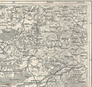 Administrativ Karte von den Königreichen Galizien und Lodomerien (1855 r.) 