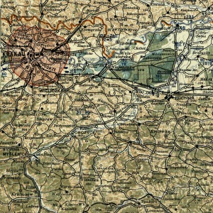 Operationskarte G4 "Krakau" (1912 r.)